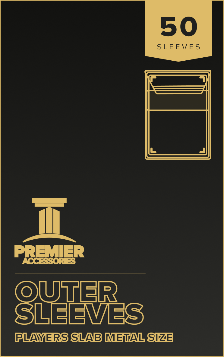 Player Slab Metal Outer Sleeves