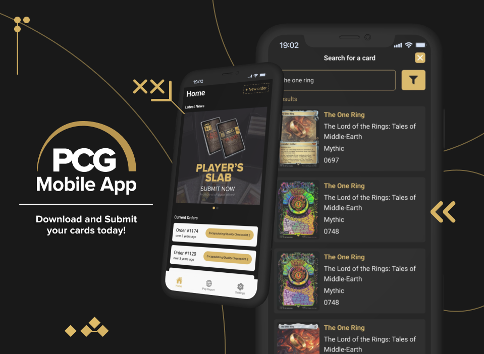 PCG Mobile App: download and submit your cards today